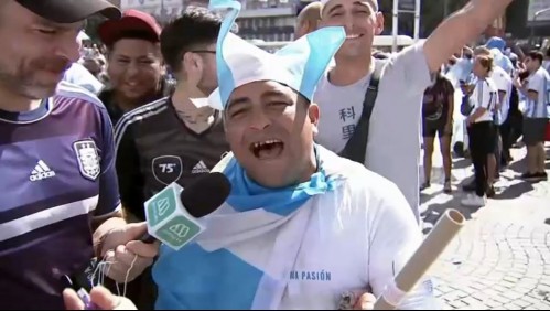 'Hoy ganamos en el nombre de Jesús': Hinchas trasandinos desatan la locura en Buenos Aires tras ser campeones del mundo