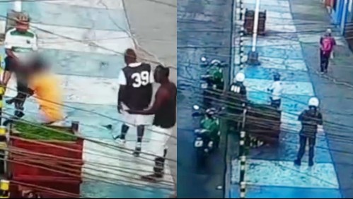 Dejan en libertad a jóvenes que agredieron a Carabineros que los querían fiscalizar por beber alcohol en la calle