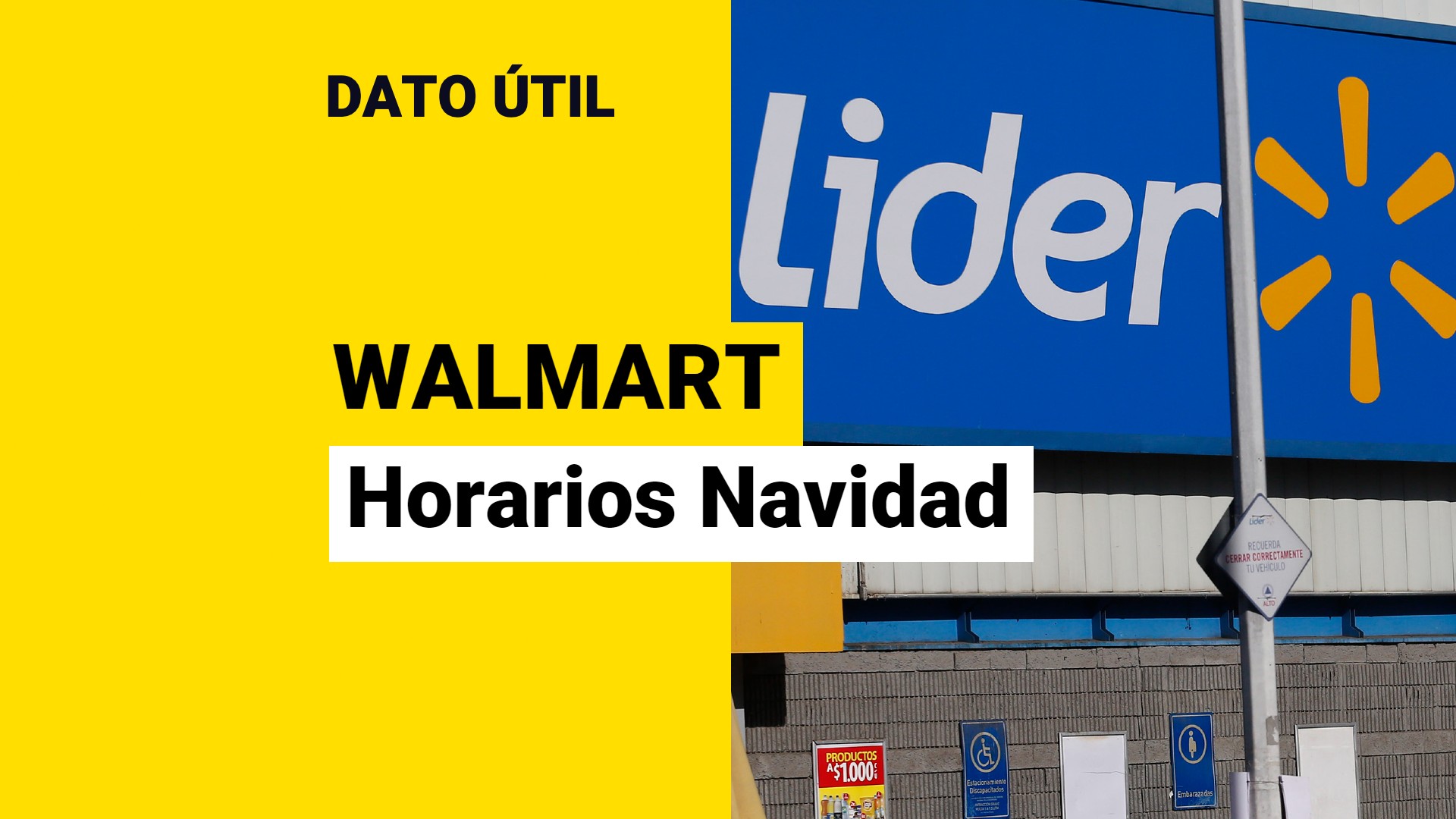 Navidad: ¿Cuáles Son Los Horarios De Supermercados Lider? - Meganoticias