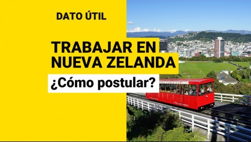 Trabajos en Nueva Zelanda: ¿Cómo postular a las vacantes disponibles?