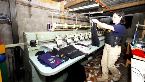 Incautan gran cantidad de ropa falsificada: ¿En qué comercios se iba a distribuir?