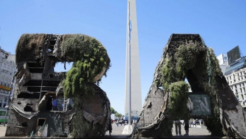 Así quedó el obelisco y sus alrededores tras los festejos por el triunfo de Argentina en el Mundial
