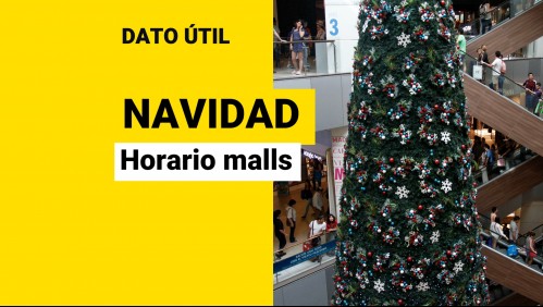 Últimas compras: Revisa cuáles son los horarios de los malls este 24 de diciembre