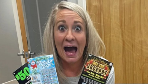 ¿El mejor amigo secreto de la historia? Le regalaron un ticket de lotería y terminó ganando un millonario premio