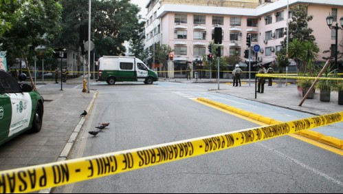 Detienen a sospechoso de instalar explosivo en la Dirección de Gendarmería