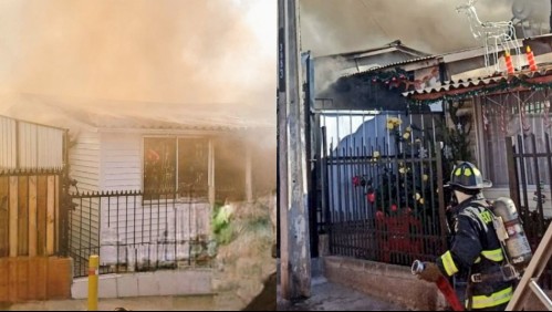 Tragedia en San Antonio: Encuentran a una mujer muerta y a una niña herida tras incendio que afectó a tres casas