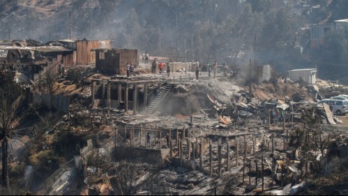 Incendio en Viña del Mar: Autoridades confirman que siniestro está 'controlado'