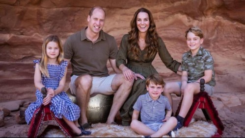 Kate Middleton y el príncipe William presumen los dotes artísticos de su hijo George: Mira su tierna postal navideña