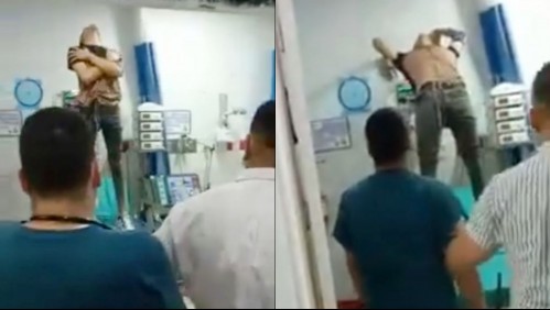 Joven asusta a médicos tras actuar como si estuviera poseído en una clínica