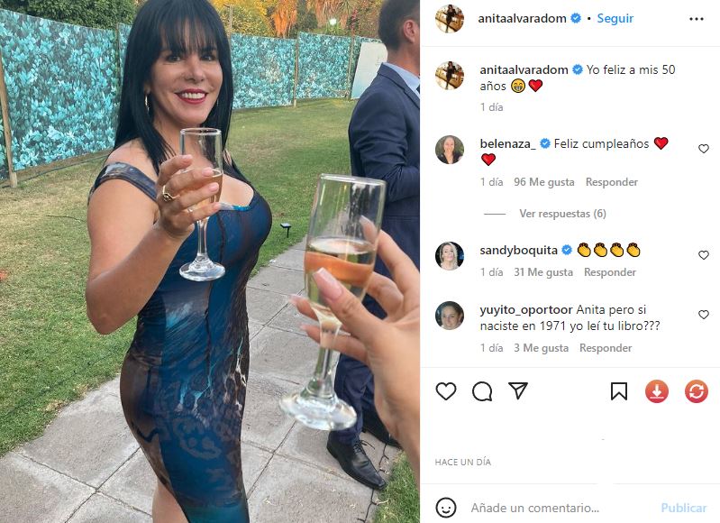 Publicación de Anita Alvarado