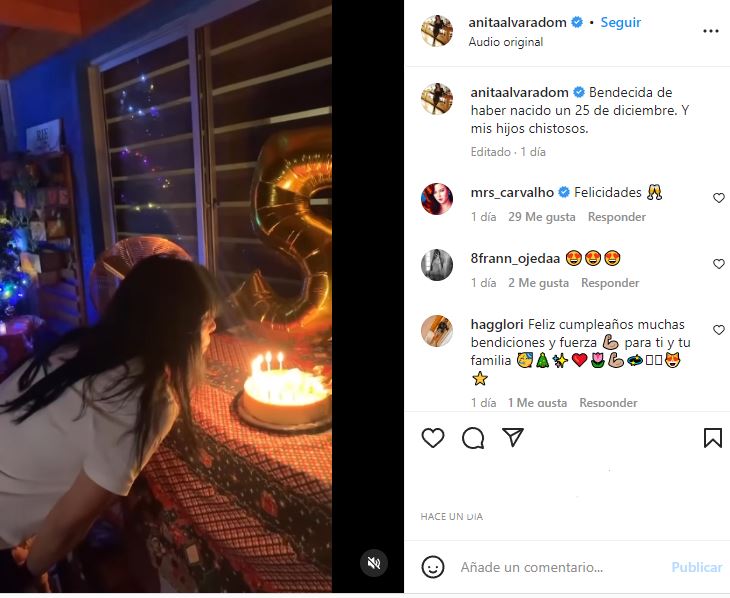 Publicación de Anita Alvarado