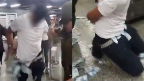 Fue detenido luego de que se le cayeran 3 millones de pesos en el Metro: Este es el origen ilícito del dinero