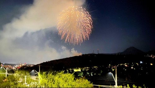 Este es el único show de fuegos artificiales que podría tener Santiago para Año Nuevo