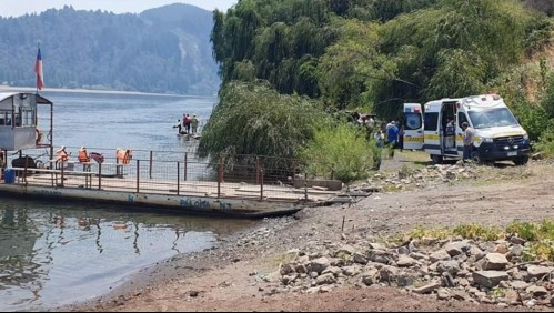Dos personas fallecen tratando de cruzar el río Biobío: Alcalde San Rosendo dijo que auto 