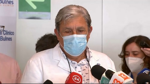 'Está fuera de riesgo vital en este momento': Director del Hospital Félix Bulnes por menor de seis años que fue baleada