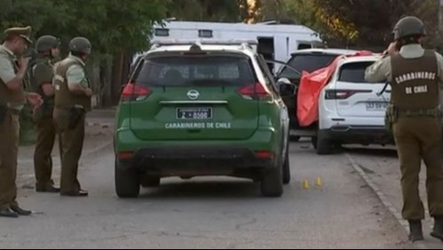 Tras presunto femicidio: Balacera termina con un fallecido y dos carabineros heridos en La Granja