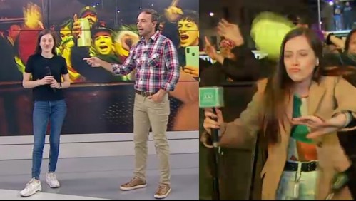 'Es una tremenda profesional': Periodista de Meganoticias que la 'rompió' en Año Nuevo visitó a Rodrigo Sepúlveda