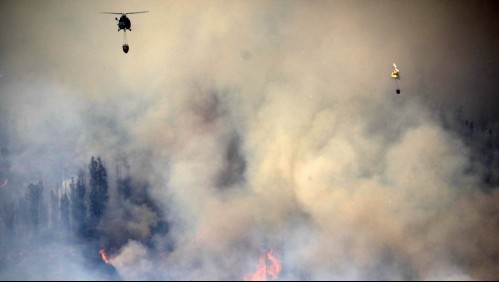 'Cercanía a sectores poblados': Senapred declara alerta roja para la comuna de San José de Maipo por incendio forestal