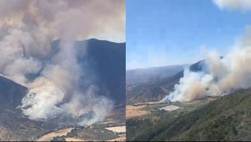 Declaran Alerta Roja en San Pedro por incendio forestal cercano a zonas habitadas