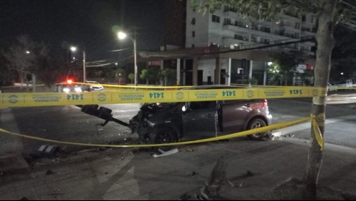 Equipo de Radio Bio-Bio se ve involucrado en accidente de tránsito en medio de una persecución policial