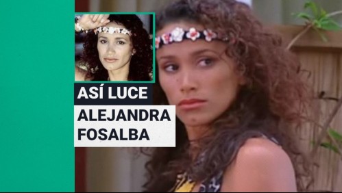 A 25 años de 'Iorana': Así luce hoy la destacada actriz Alejandra Fosalba