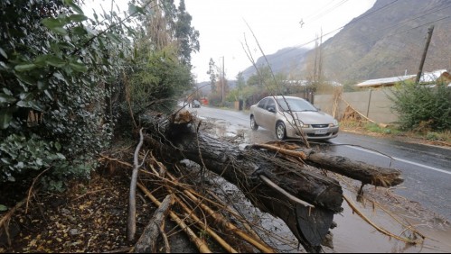 Tras cortes de rutas en San José de Maipo: Senapred actualizó Alerta Temprana Preventiva para 10 comunas de la RM