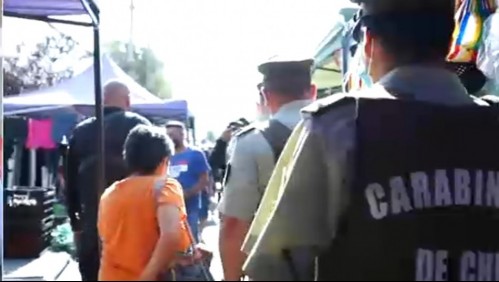 Fiscalización al comercio ambulante en La Florida: Operativo de copamiento busca desalojar a los 'coleros'