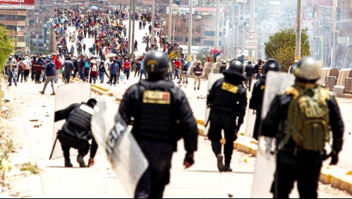 Gobierno de Chile se preocupa por crisis en Perú: 'Ha alcanzado altos niveles de violencia'