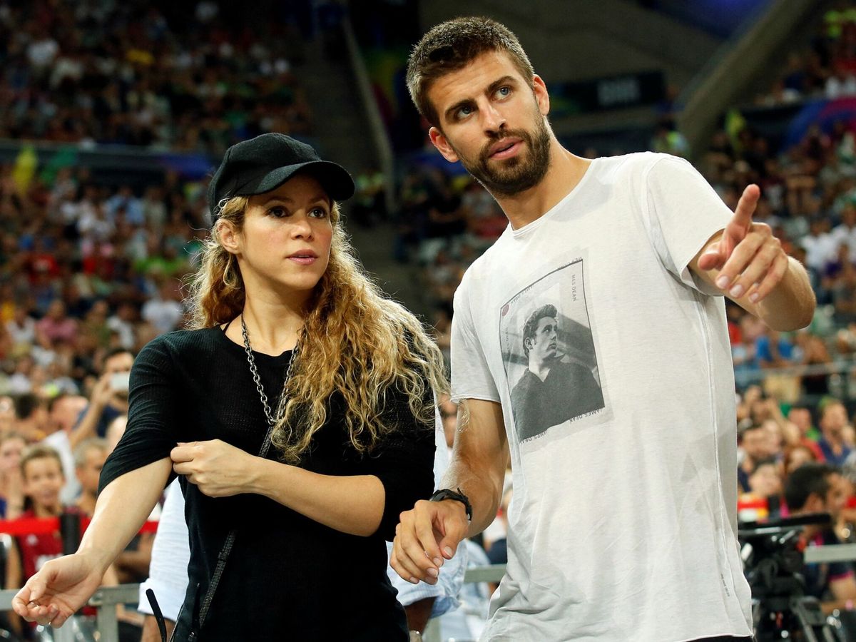 Shakira junto a Gerard Piqué