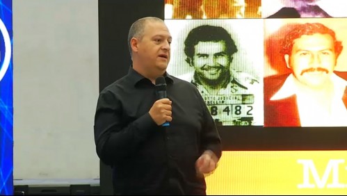 'Para que estas historias no se vuelvan a repetir': Hijo de Pablo Escobar se encuentra en Chile dictando charlas