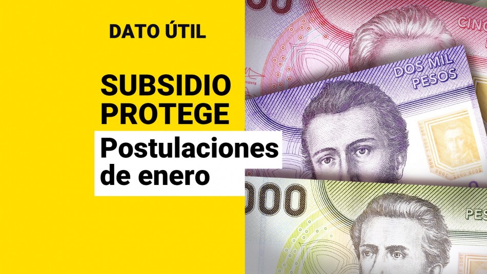 Subsidio Protege ¿hasta Cuándo Puedo Postular A Los 200 Mil En Enero Meganoticias 9135