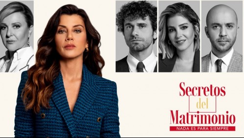 'Secretos del Matrimonio' se consolida en el top 10 de lo más visto en Chile desde su estreno
