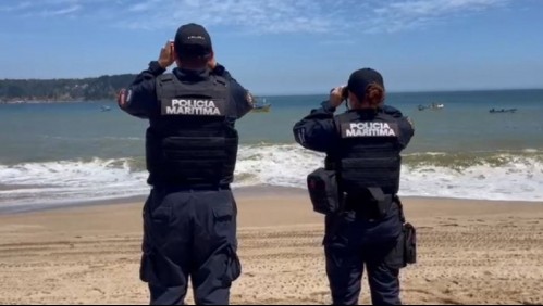 Tragedia familiar en Pingueral: Aviso de 'marejadas anormales' complican la búsqueda del padre que sigue desaparecido