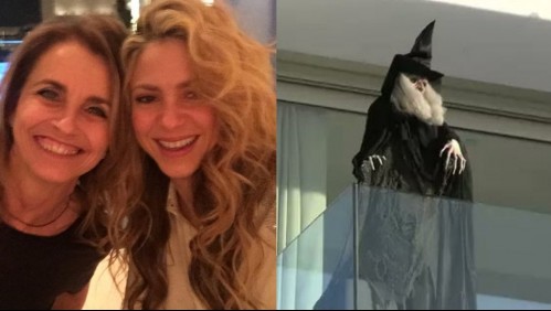 'Da miedo': La verdad de la bruja que tiene en su balcón Shakira apuntando a la casa de su suegra