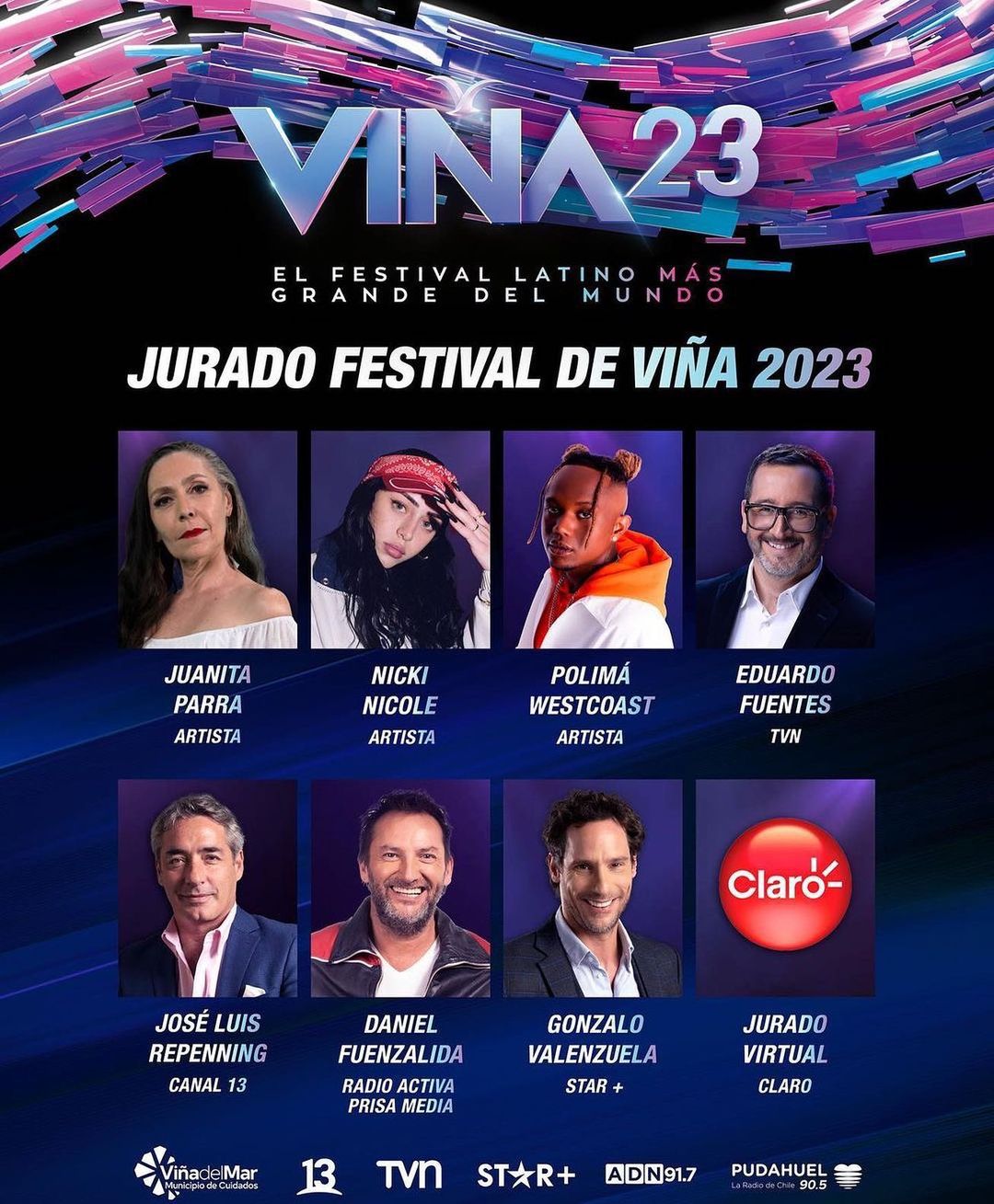 Jurado Festival de Viña 2023