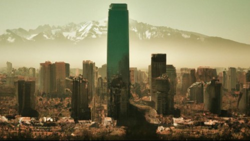 Así será el desolador futuro de Chile si no se detiene el cambio climático, según Inteligencia Artificial