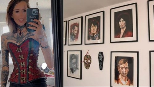 Jurado no lo podría creer: Los retratos que tenía una joven acusada de matar a novio en la pieza