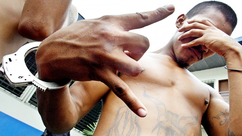 Un supuesto miembro de las maras detenido en El Salvador