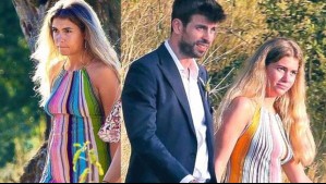 ¡Hasta se besaron! Clara Chía reapareció junto a Gerard Piqué a casi dos semanas de la canción de Shakira