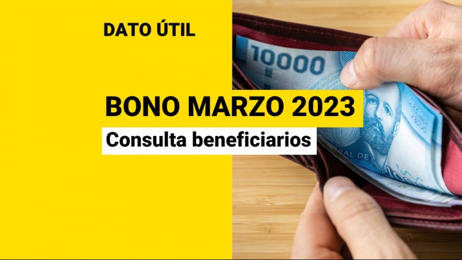 Bono Marzo Así podrás revisar con tu RUT si serás beneficiario