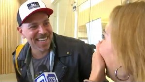 '¡Dame un abrazo!': José Antonio Neme sorprende a Karen Doggenweiler en aeropuerto de Puerto Montt
