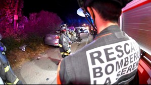 'Hace años que no teníamos un accidente así': Bomberos tras choque que dejó 8 muertos en La Serena