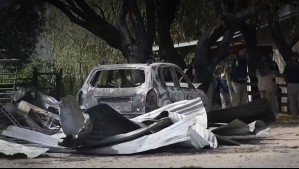Encapuchados realizaron atentado incendiario en Lautaro: Quemaron maquinarias de áridos, dos vehículos y oficinas