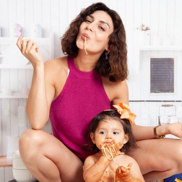 Kathy Contreras con Selva