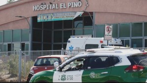 No quisieron dar detalles a Carabineros: Cuatro sujetos llegan al Hospital El Pino con impactos de bala