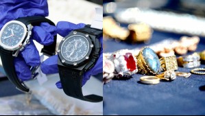 Caso Relojes VIP: Conoce las joyas incautadas por la policía tras realizar diversos allanamientos