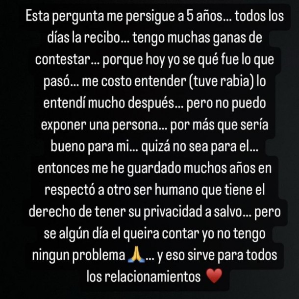 Julia Fernandes responde por qué terminó con Ignacio Lastra