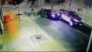 '¡Me dieron!': Video de balacera en Santiago Centro mostraría un posible ajuste de cuentas