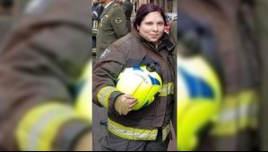 ¿Quién era la bombera fallecida en Santa Juana?: Casada, madre de una hija y ahora mártir de la institución