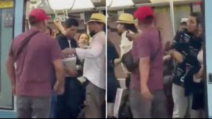 Terror en el Metro: Sujeto saca arma y amenaza a pasajeros en el tren subterráneo